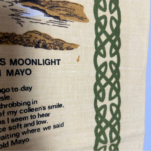 Irish Songs Linen Cotton Tea Towel - Picture 9 of 10